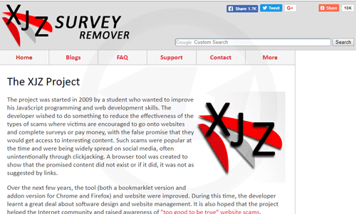 Xjz survey remover addon